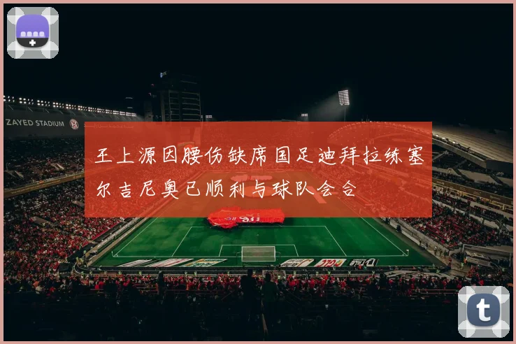 王上源因腰伤缺席国足迪拜拉练塞尔吉尼奥已顺利与球队会合